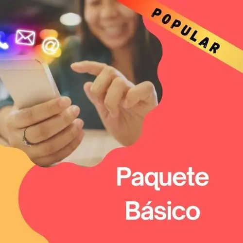Paquete Básico incluye 5 proveedores 1 paquete básico