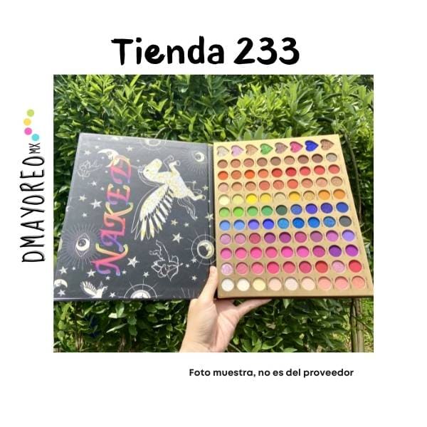 maquillaje naked por mayoreo