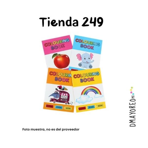 libros para colorear mayoreo