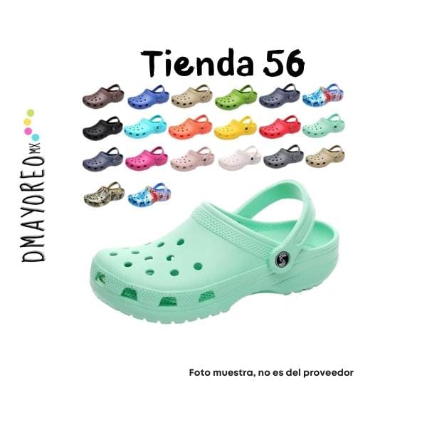 Categoría única 36 crocs por mayoreo