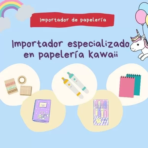Tiendas chinas con venta al mayoreo en CDMX 14 papeleria kawaii