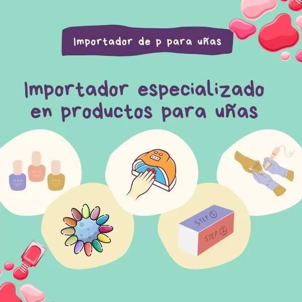 Tiendas chinas con venta al mayoreo en CDMX 13 productos para uñas