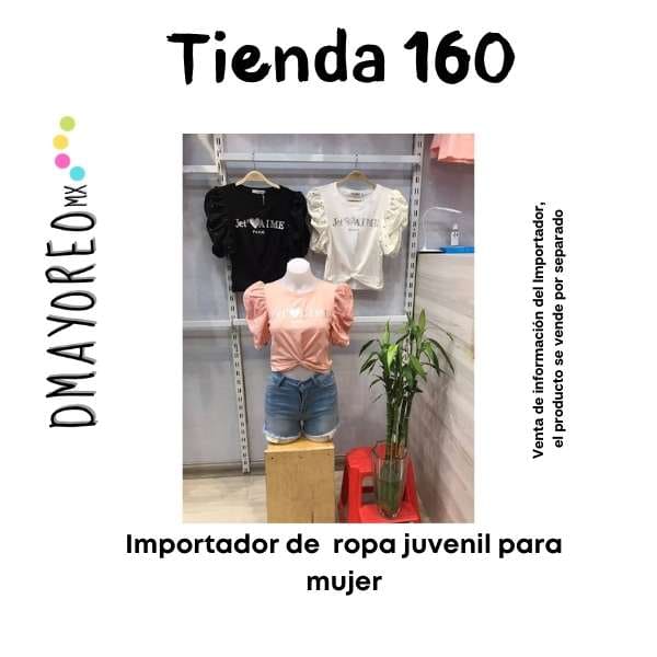 Tienda 160: Importador de ropa de moda para mujer al mayoreo 1 ropa de moda para mujer al mayoreo