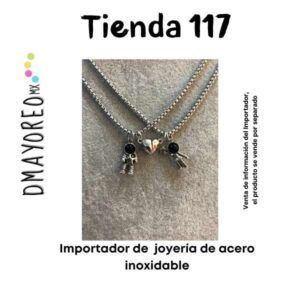 Tienda 117: Importador de joyería de acero inoxidable al mayoreo