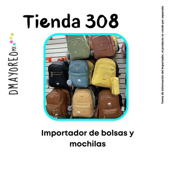 Tienda 308: Importador de bolsas combo al mayoreo 1 bolsas combo