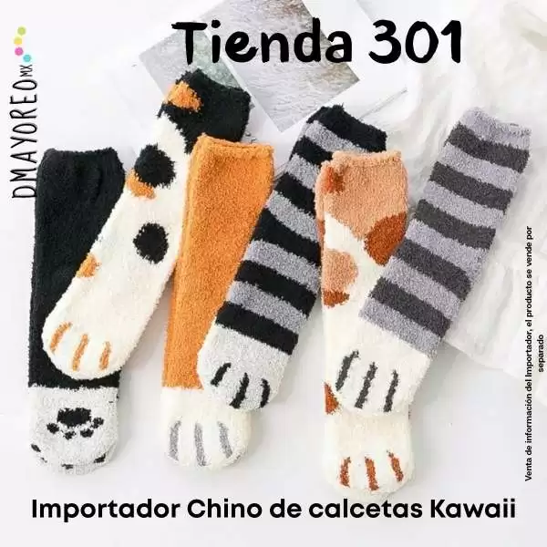 Tienda 301: Mauya calcetas largas kawaii al mayoreo 1 calcetas largas kawaii