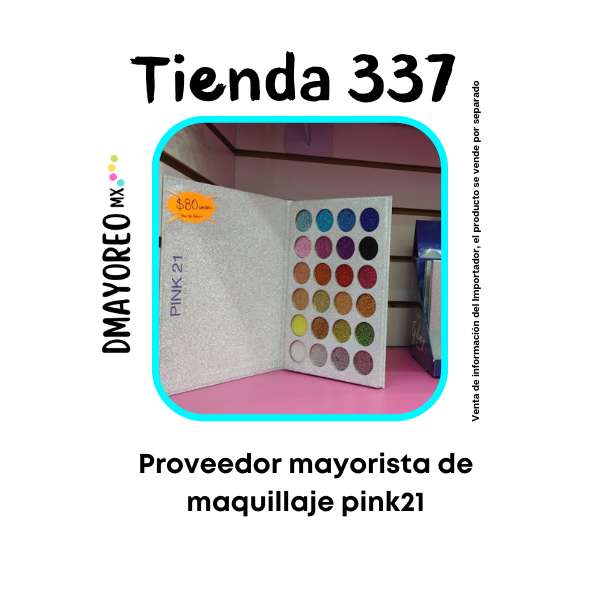 Tienda 337: Distribuidor de maquillaje pink 21 mayoreo 1 Tienda 337: Distribuidor de maquillaje pink 21 mayoreo