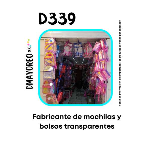 Categoría única 37 mochilas transparentes mayoreo