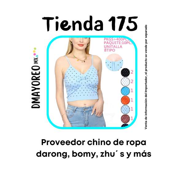 Tienda 175: Proveedor chino de ropa bomy al mayoreo 1 proveedor chino de ropa bomy