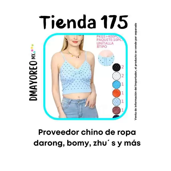 Tienda 175: Proveedor chino de ropa bomy al mayoreo 1 proveedor chino de ropa bomy