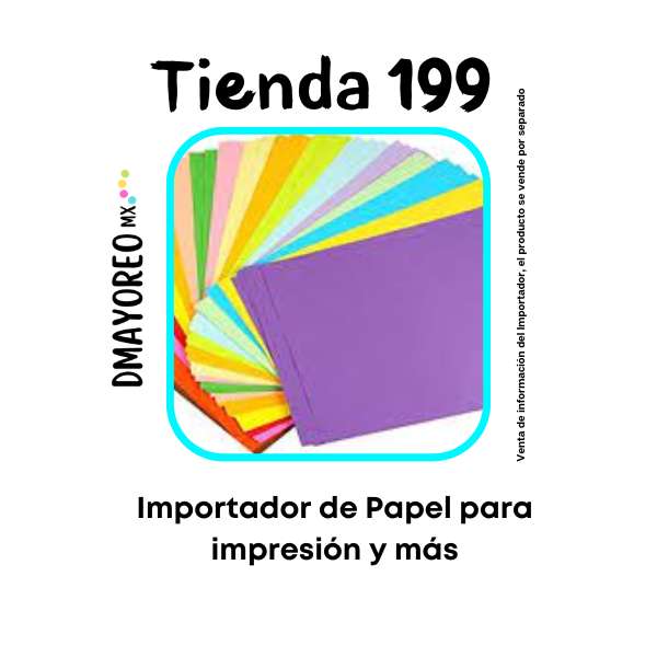 Tienda 199: Distribuidor de cartulina y papel en general al por mayor 1 cartulina al por mayor