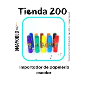 Tienda 200: Importador de papelería escolar al mayoreo