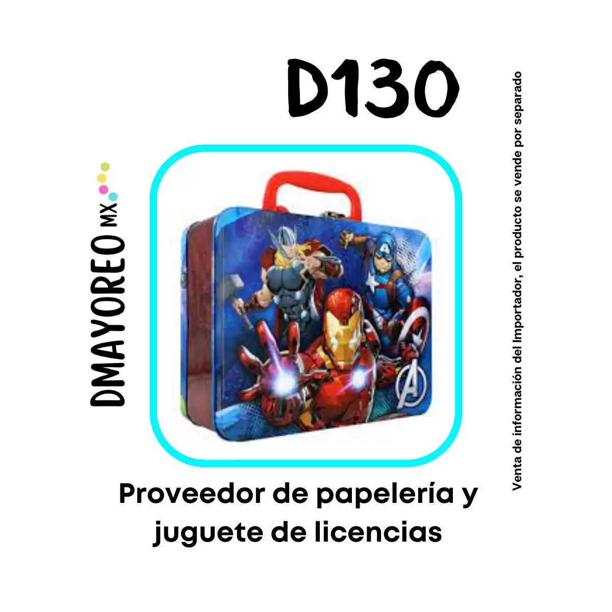 Directorio 1 lonchera metalica por mayoreo - Dmayoreomx