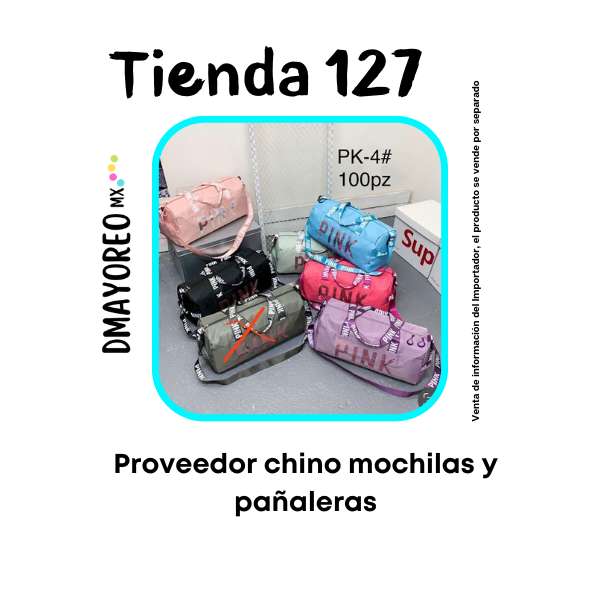 Tienda 127: Proveedor con importación de bolsas y mochilas 1 importación de bolas y mochilas