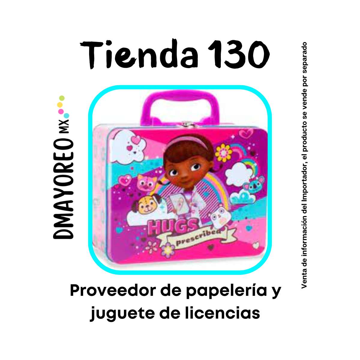 Tienda 130: Importador de papeleria y jueguete de personajes 1 jueguete de personajes - Dmayoreomx