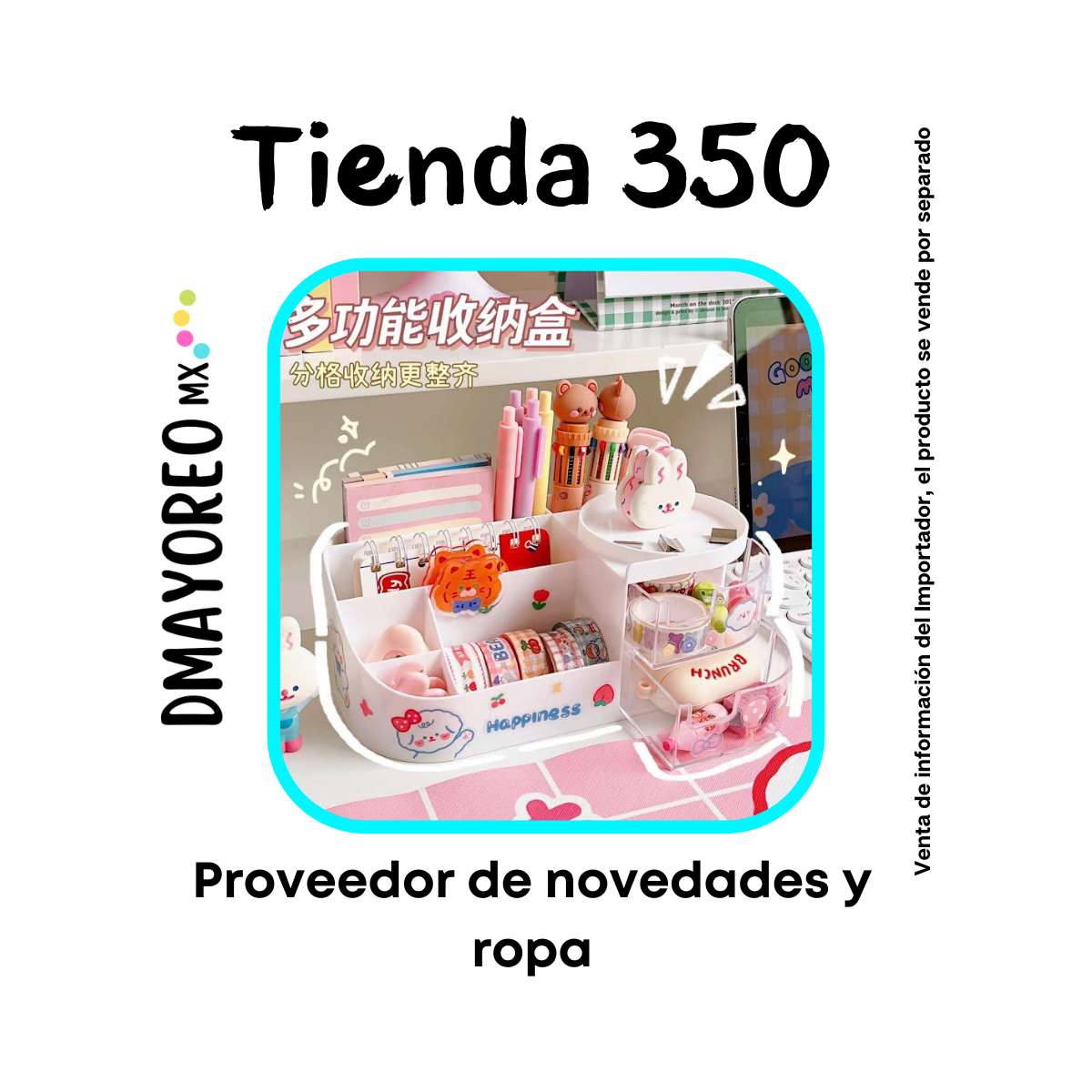 Tienda 350: Revende con está tienda de novedades y ropa 1 Revende con está tienda de novedades y ropa - Dmayoreomx