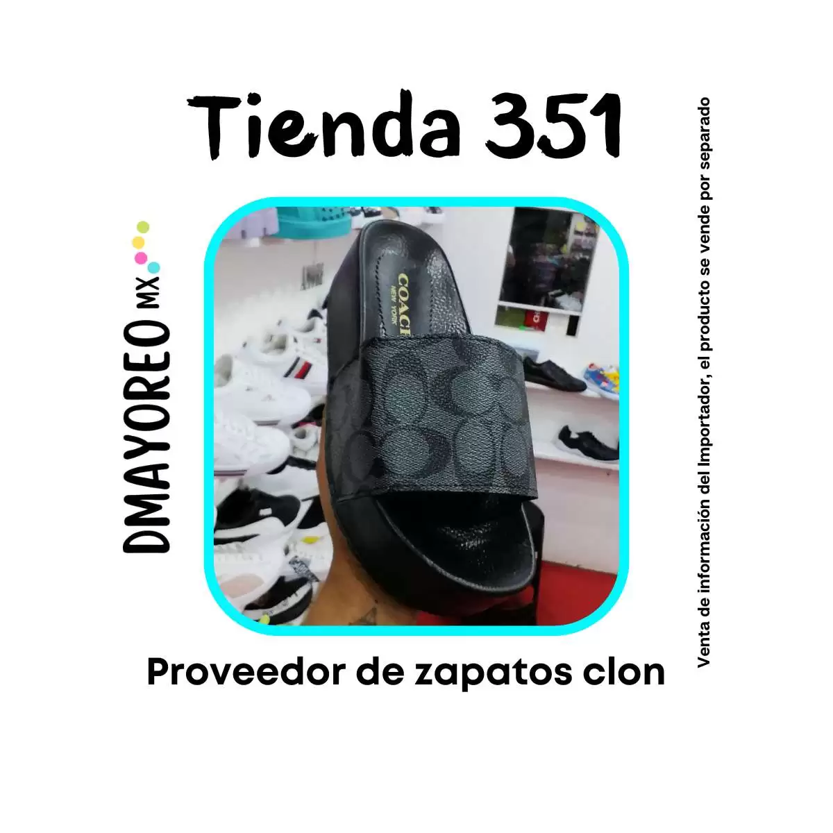 Tienda 351: Proveedor con venta de tenis clon mayoreo 1 Tienda 351: Proveedor con venta de tenis clon mayoreo