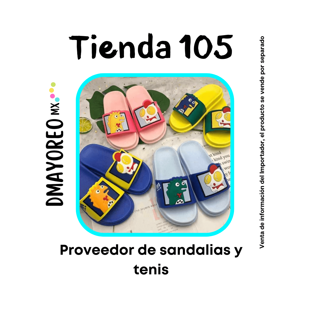 Tienda 105: Vende al mayoreo sandalias y tenis con este proveedor 1 venta al mayoreo de sandalias y tenis - Dmayoreomx