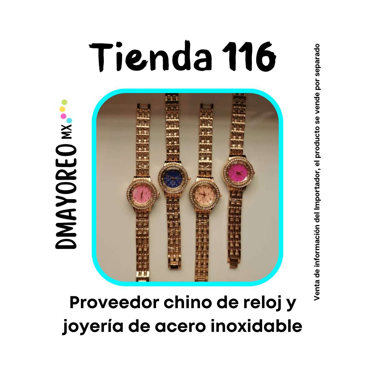 Tienda 116: Descubre la mejor selección de relojes con proveedor confiable 1 Mejor selección de relojes - Dmayoreomx