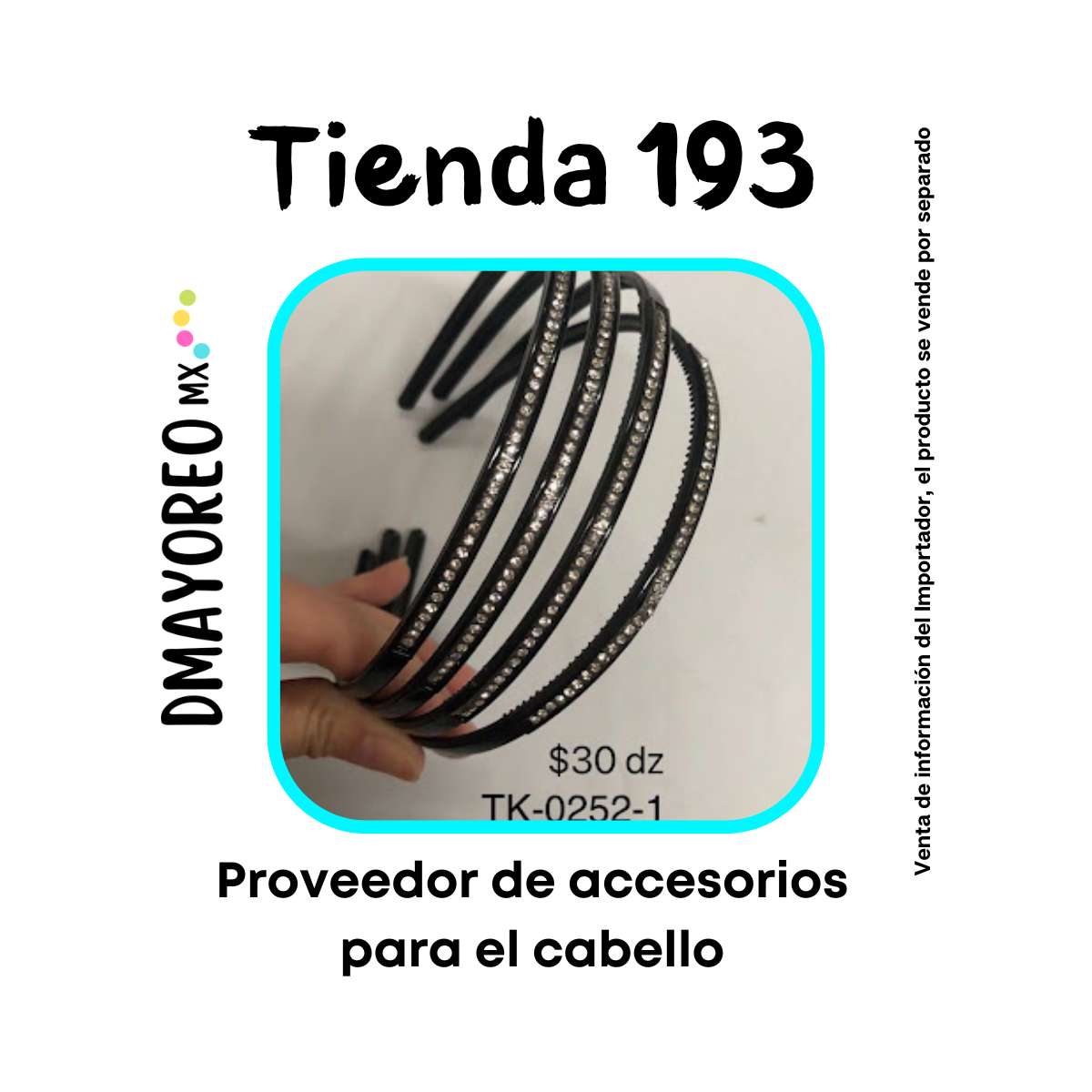 Tienda 193: Proveedor chino de productos de temporada y accesorios para el cabello 1 productos de temporada -Dmayoreomx