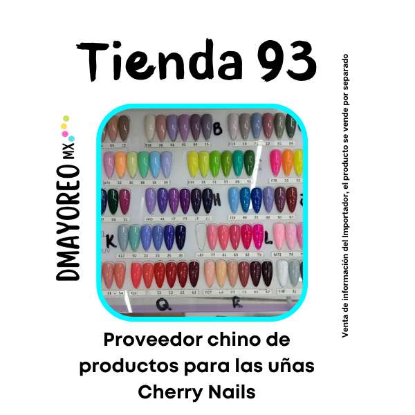 Tienda 93: Importador de productos para uñas Miss Cherry 1 Productos para las uñas Miss Cherry